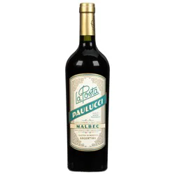 La Posta Paulucci Malbec Argentina 2020 Red Wine 750 ml