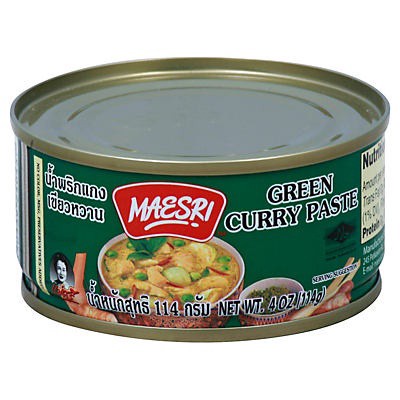 slide 1 of 1, Maesri Green Curry Paste, 4 oz