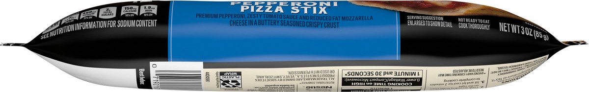 slide 3 of 7, TOMBSTONE Pepperoni Pizza Stix Frozen Pizza 3oz Pack, 3 oz