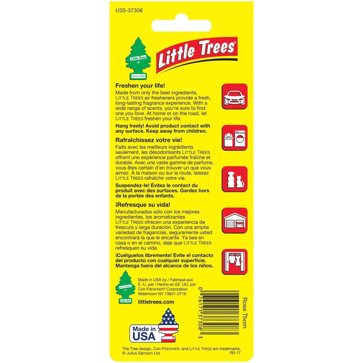 slide 11 of 26, Little Trees Strawberry Air Fresheners 3 ea, 3 ct