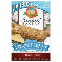 Chewy Granola Bars, Sunbelt Bakery Family Pack Coconut Cream