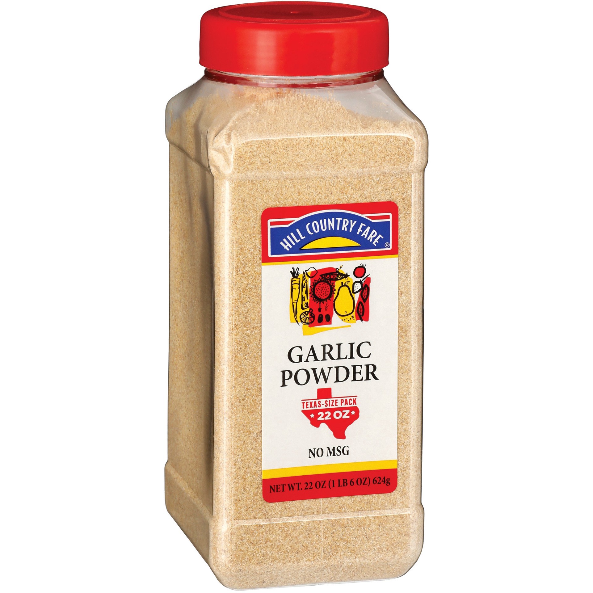 slide 1 of 1, Hill Country Fare Garlic Powder Value Pack, 22 oz