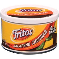 Fritos Flavored Cheese Dip Jalapeno Cheddar 9 Oz