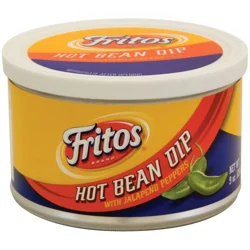 Fritos Dip , Hot Bean with Jalapeno Peppers