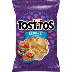 Tostitos Scoops Tortilla Chips Original 10 Oz