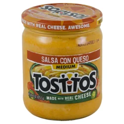 Tostitos Dips Salsa Con Queso 15 Oz