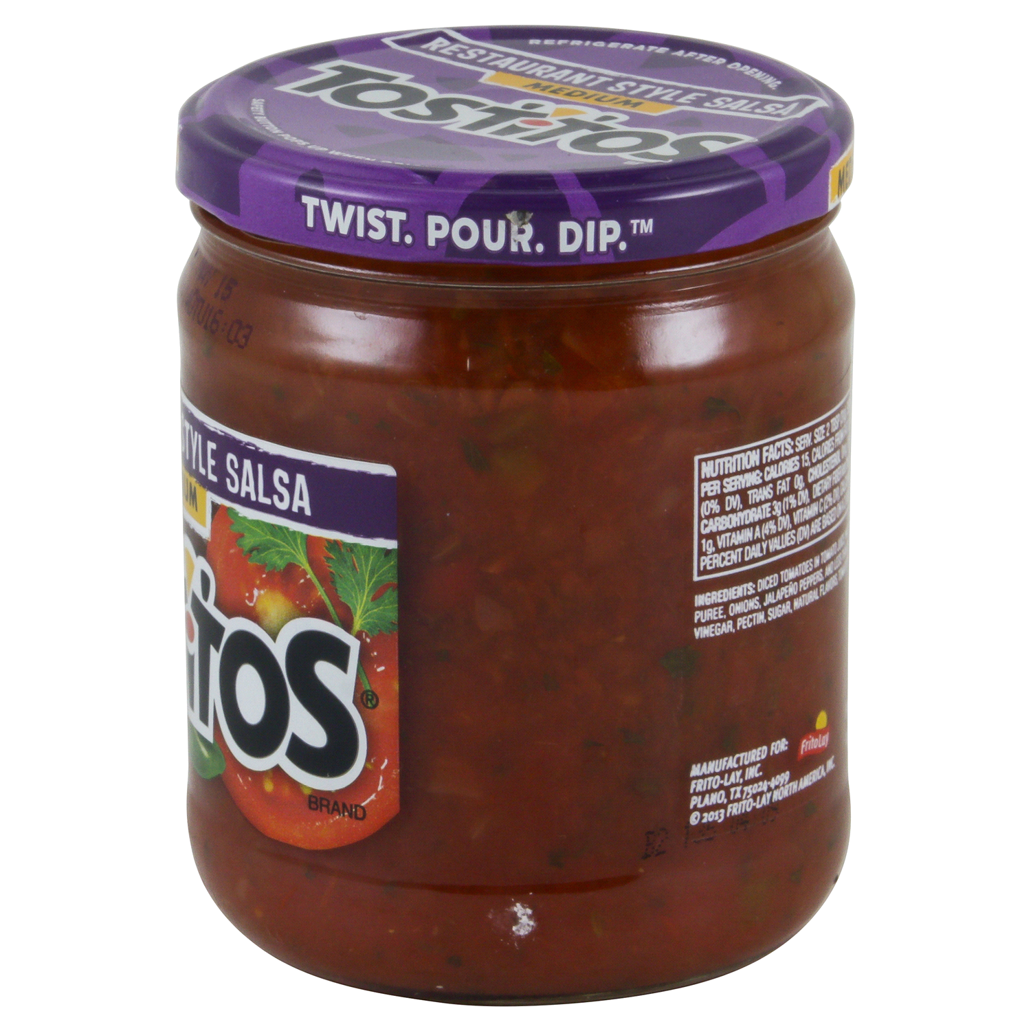 slide 3 of 3, Tostitos Salsa - 15.5 oz, 15.5 oz