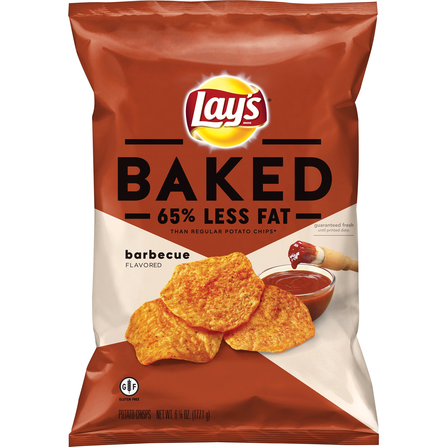slide 1 of 3, Lay's Baked Potato Crisps Barbecue 6 1/4 Oz, 6.25 oz