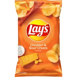 Lay's Potato Chips, Cheddar & Sour Cream Flavored