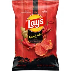 Lay's Potato Chips Flamin' Hot Flavored 7 3/4 Oz