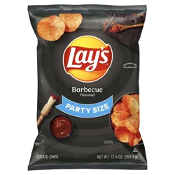 Lay's Potato Chips Barbecue 12 1/2 Oz Party Size
