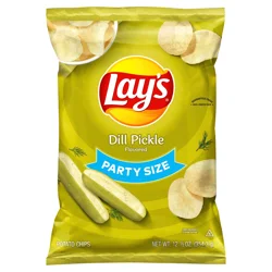 Lay's Potato Chips, Dill Pickle, Party Size