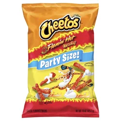 Cheetos Cheese Flavored Snacks , Flamin' Hot