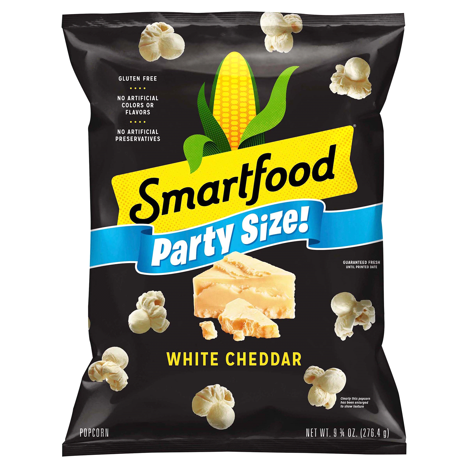 slide 1 of 3, Smartfood Popcorn White Cheddar 9 3/4 Oz, 9.75 oz