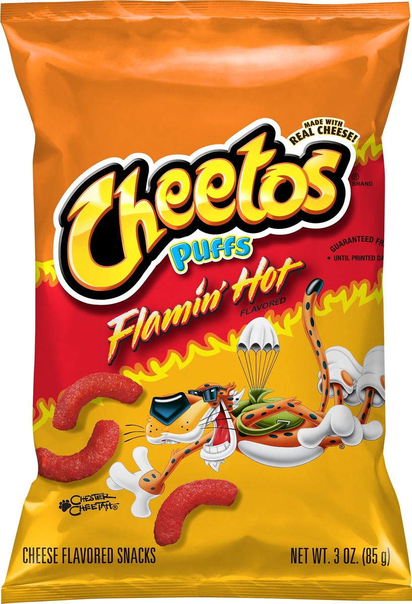 slide 5 of 5, Cheetos Cheese Flavored Snacks, 3 oz