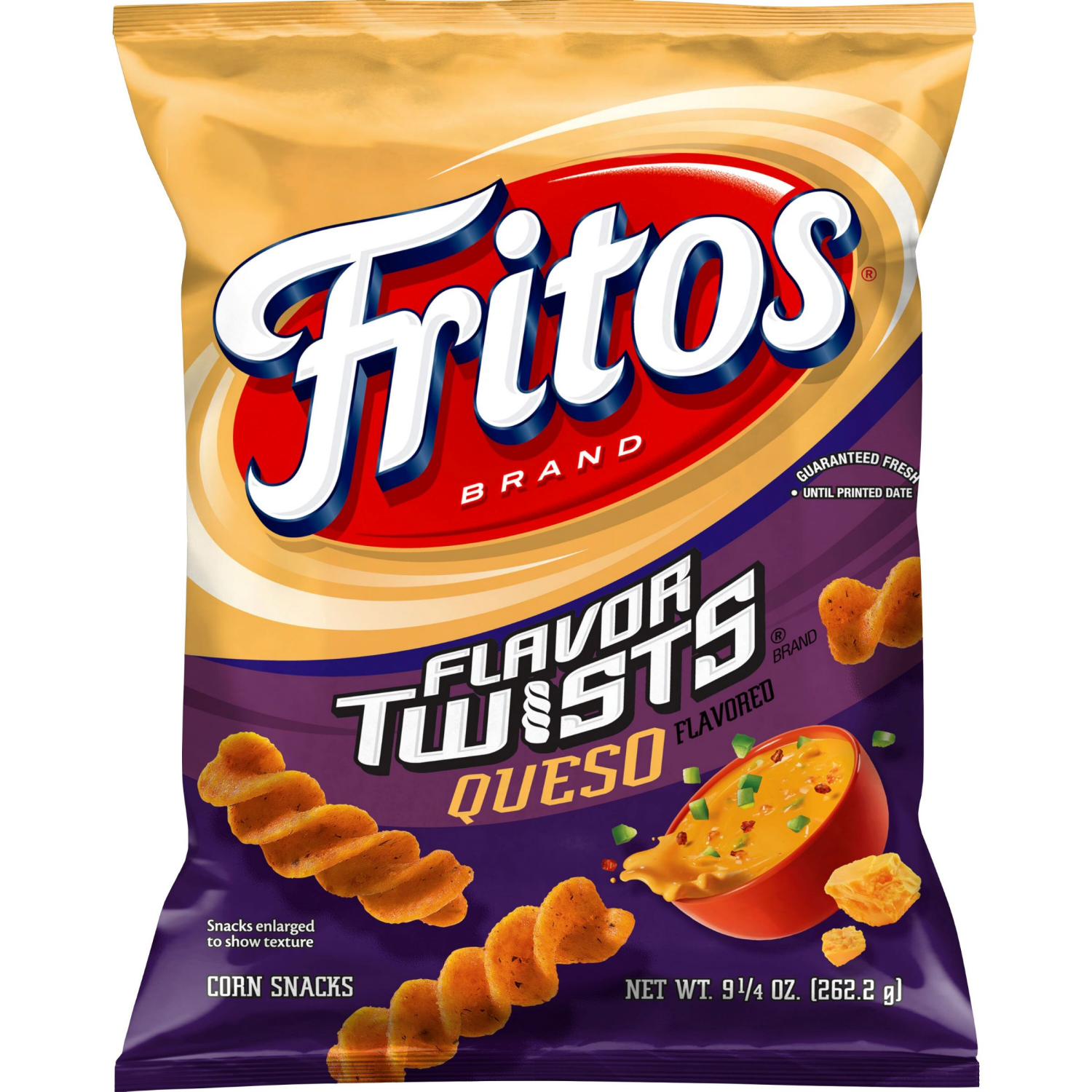 slide 1 of 4, Fritos Corn Snacks, Queso, 9.25 oz
