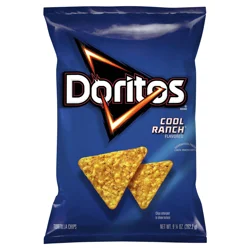 Doritos Tortilla Chips Cool Ranch Flavored 9.25 oz bag
