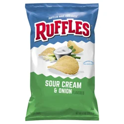 Ruffles Sour Cream & Onion Potato Chips