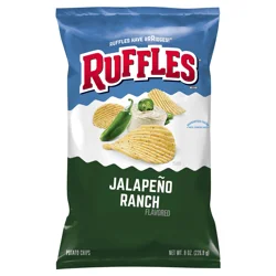 Ruffles Jalapeno Ranch Potato Chips