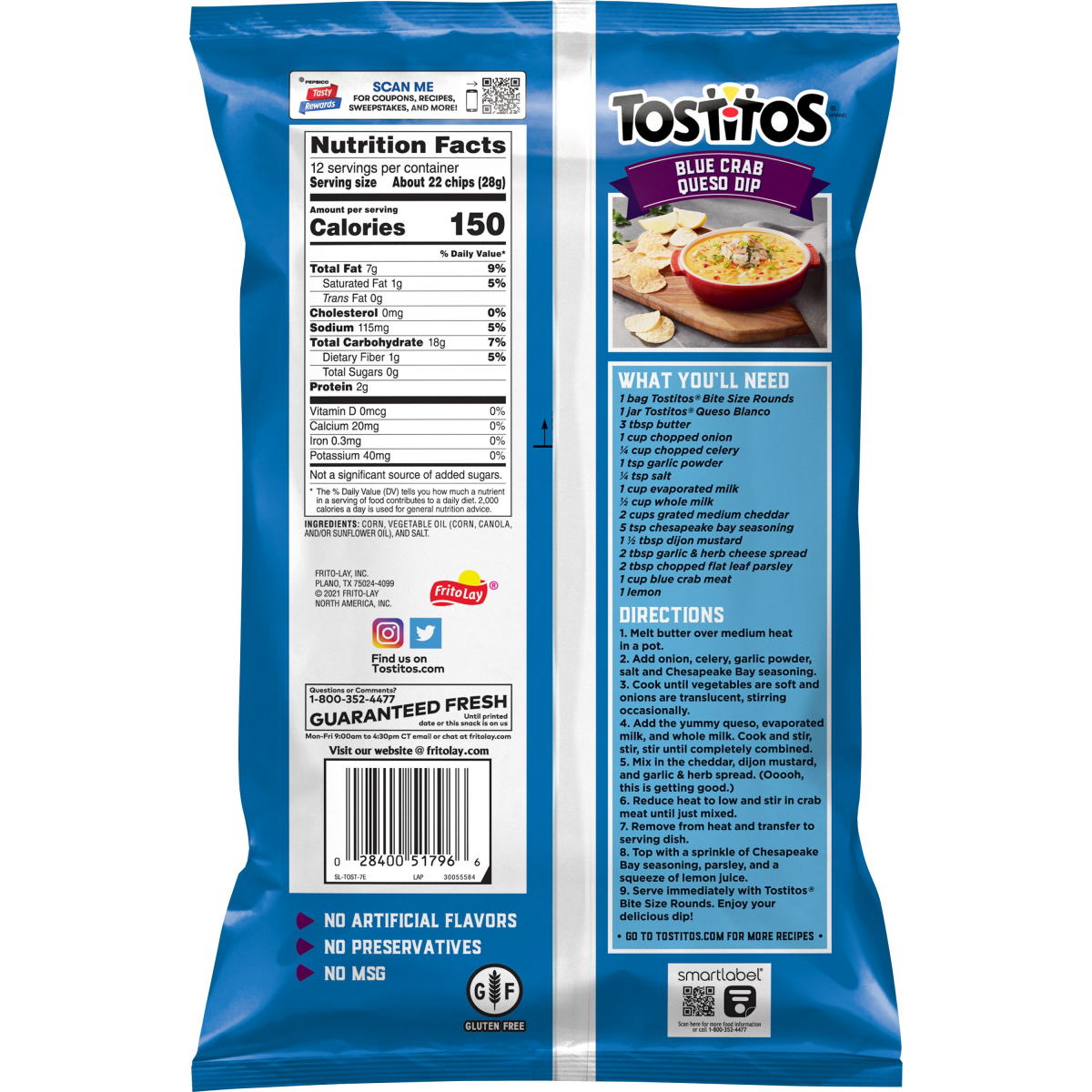 slide 2 of 2, Tostitos Bite Size Tortilla Chips Rounds - 12 oz, 12 oz