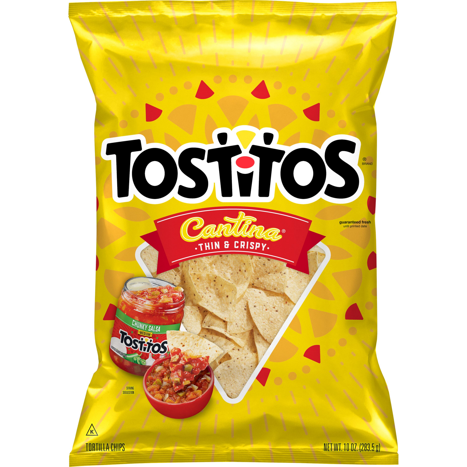 slide 1 of 2, Tostitos Cantina Tortilla Chips Thin & Crispy 10 Oz, 10 oz