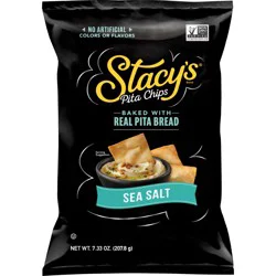 STACYS Stacy's Sea Salt Pita Chips, 7.33 Oz
