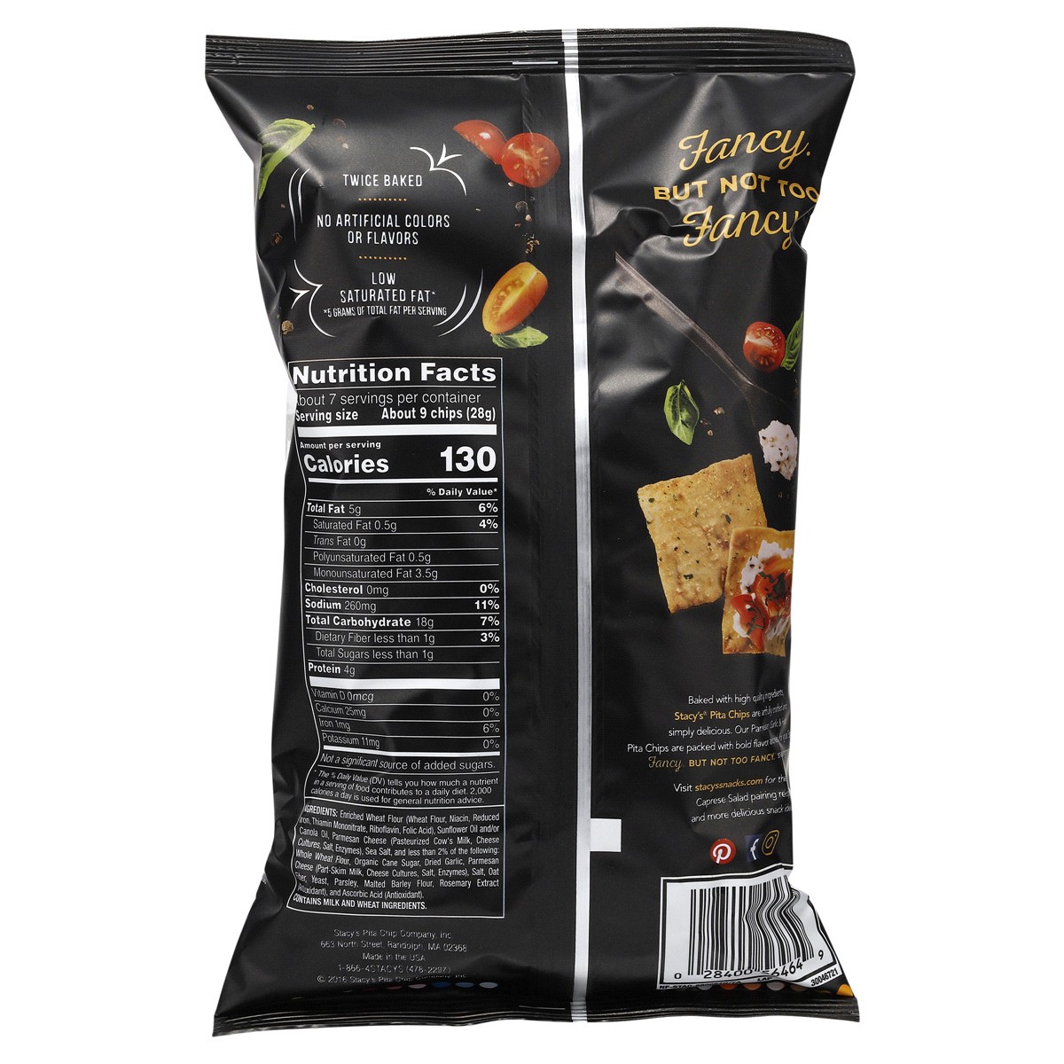 slide 2 of 2, Stacy's Pita Chips, Parmesan Garlic and Herb - 7.33 oz, 7.33 oz