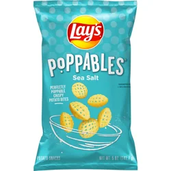 Lay's Poppables Potato Snacks Sea Salt 5 Oz