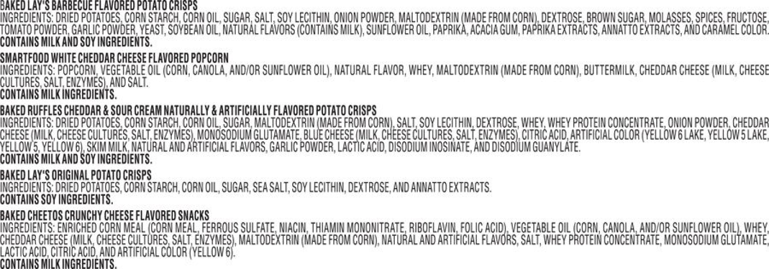 slide 3 of 3, Frito-Lay Baked & Popped Mix, 18 ct