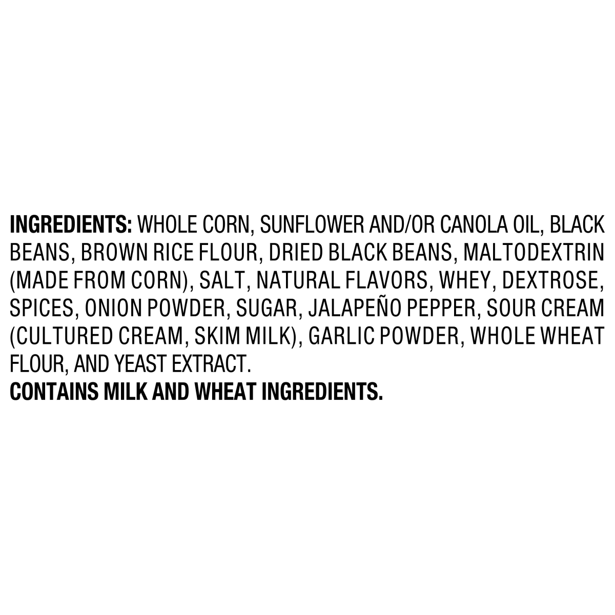 slide 3 of 3, SunChips Whole Grain and Black Bean Snacks, Spicy Jalapeno - 7 oz, 7 oz