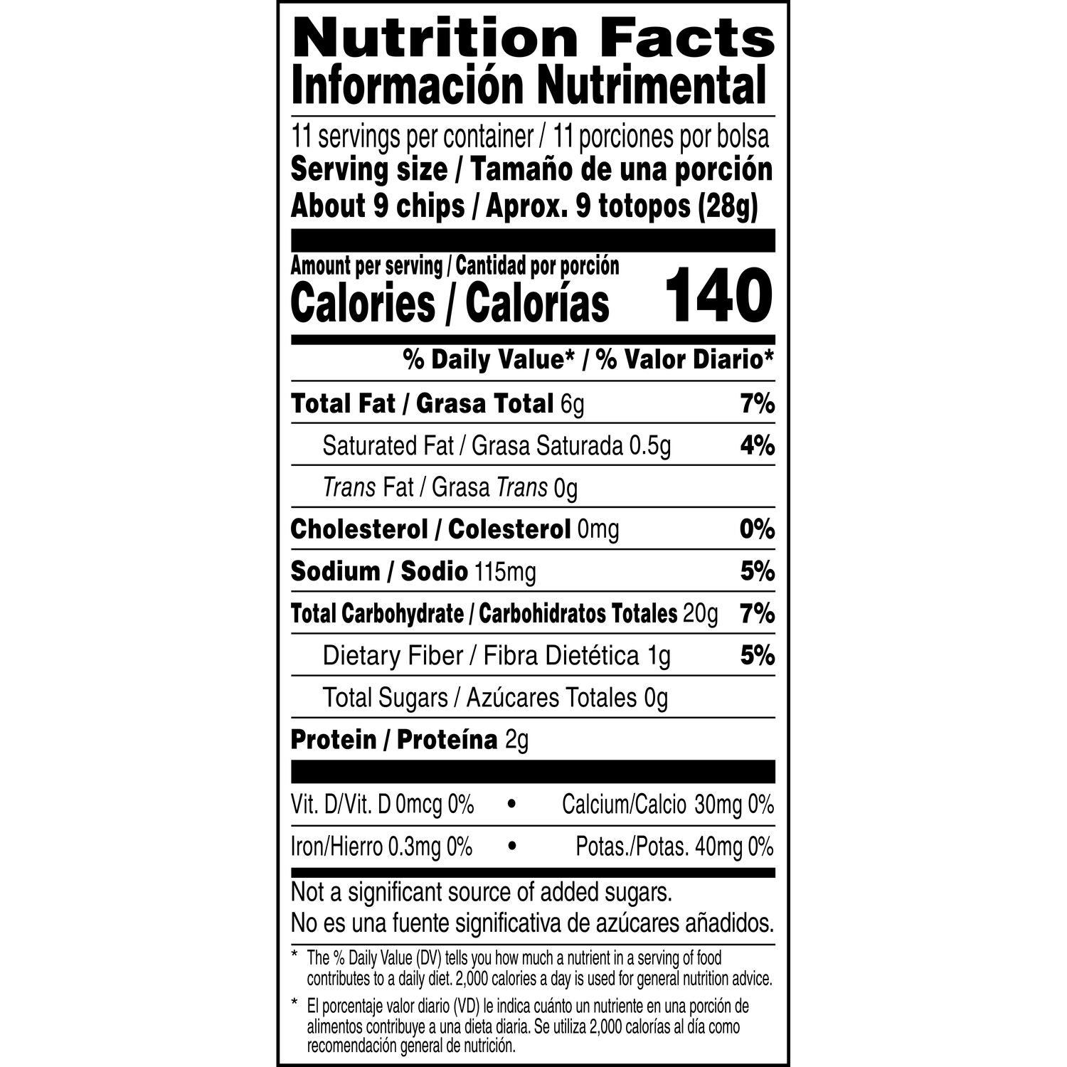 slide 2 of 2, Santitas Tortilla Chips White Corn 11 Oz, 11 oz