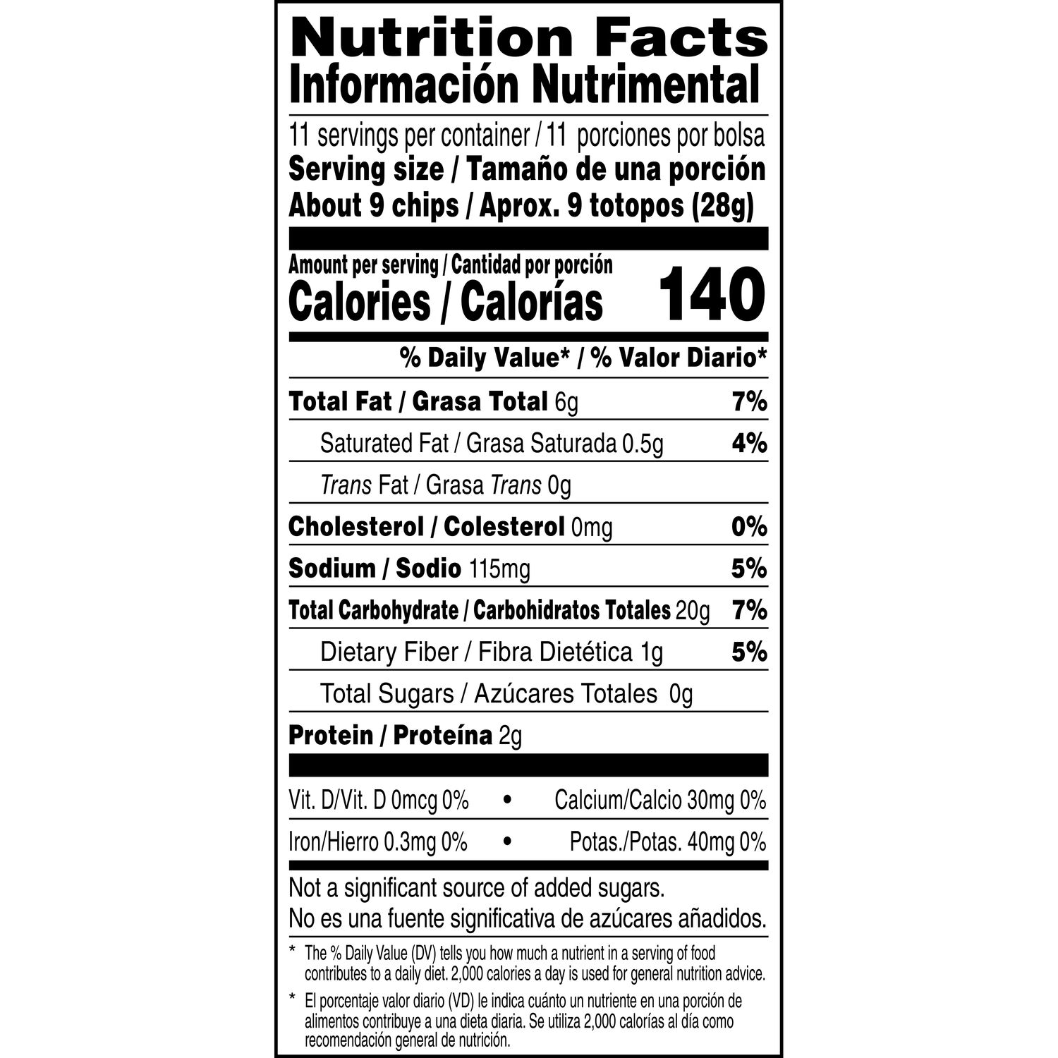 slide 2 of 2, Santitas Tortilla Chips Yellow Corn - 11 oz, 11 oz