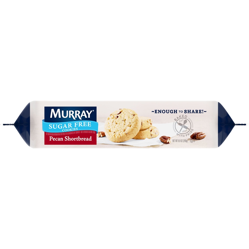 slide 2 of 5, Murray Sugar Free Pecans Shortbread Cookies 1 8.8 oz, 8.8 oz
