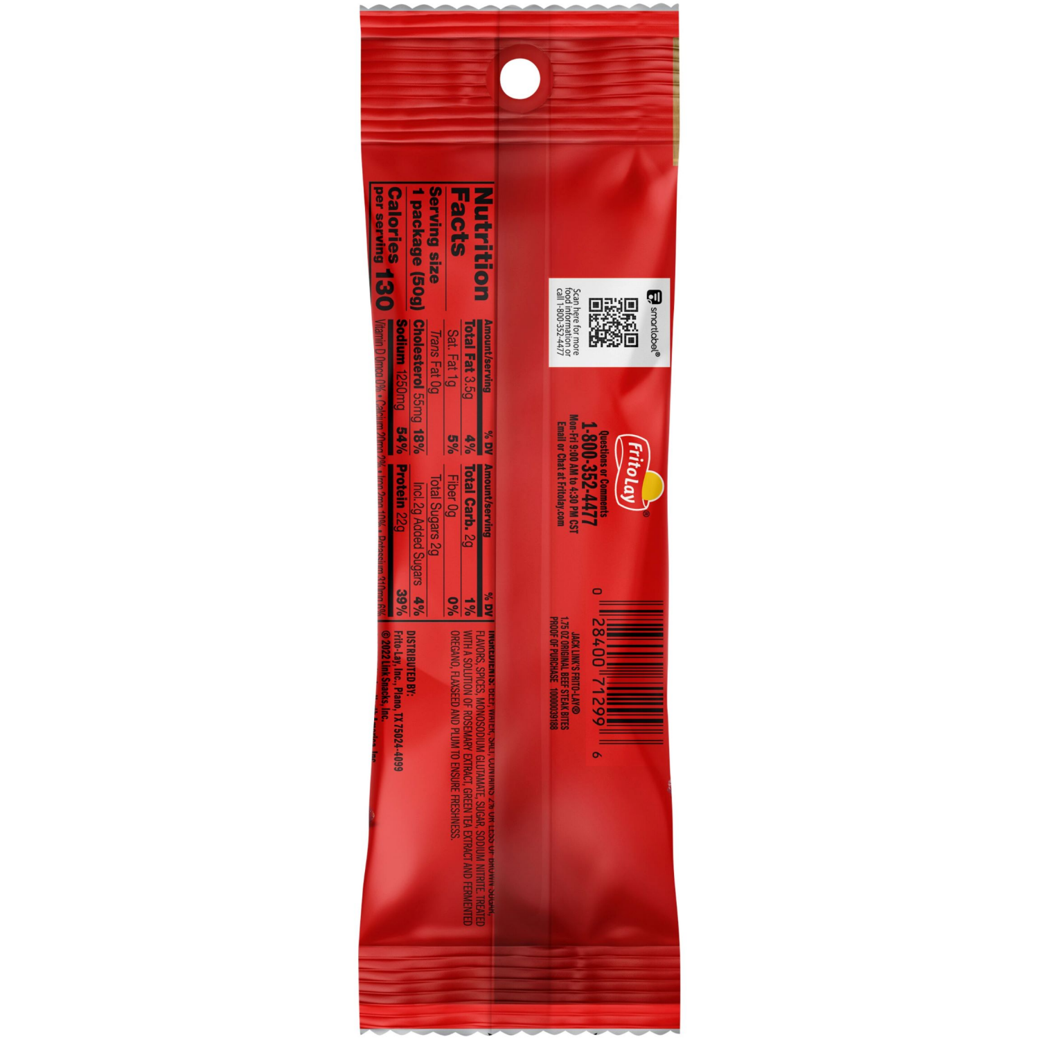 slide 2 of 4, Jack Link's Beef Steak Bites, Original, Kippered, 1.75 oz