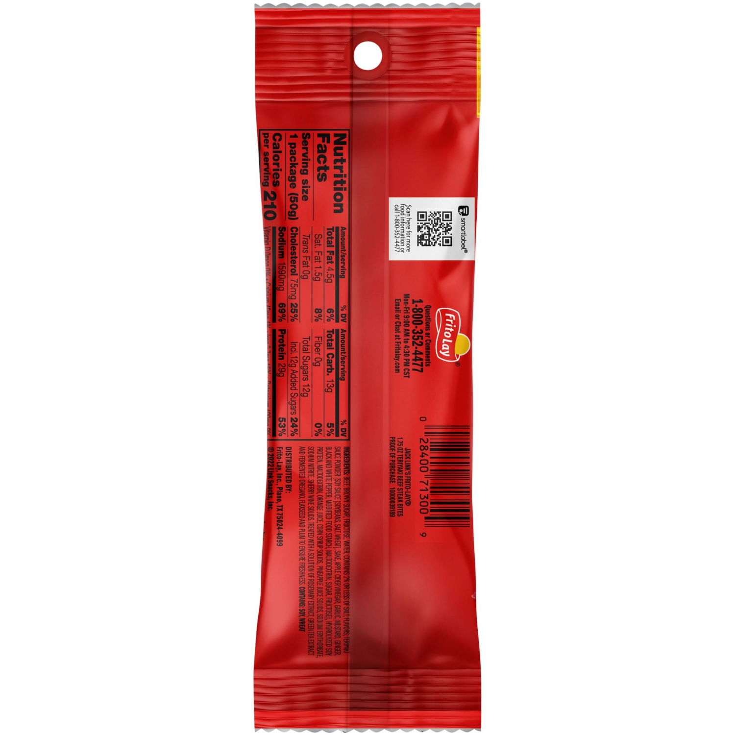 slide 2 of 4, Jack Link's Steak Bites Teriyaki 1.75 Oz, 1.75 oz