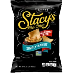 Stacy's Pita Chips, Sharing Size, Baked, Simply Naked