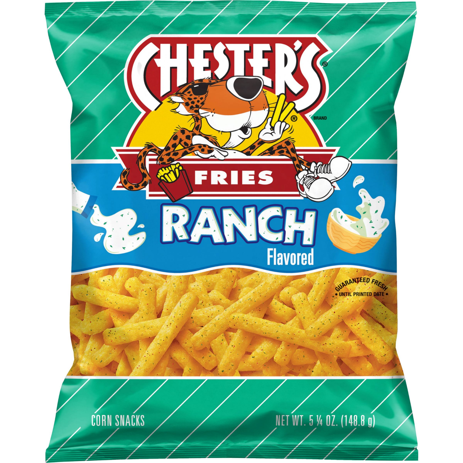 slide 1 of 3, Chester's Fries Corn And Potato Snacks Ranch Flavored 5 1/4 Oz, 5.25 oz