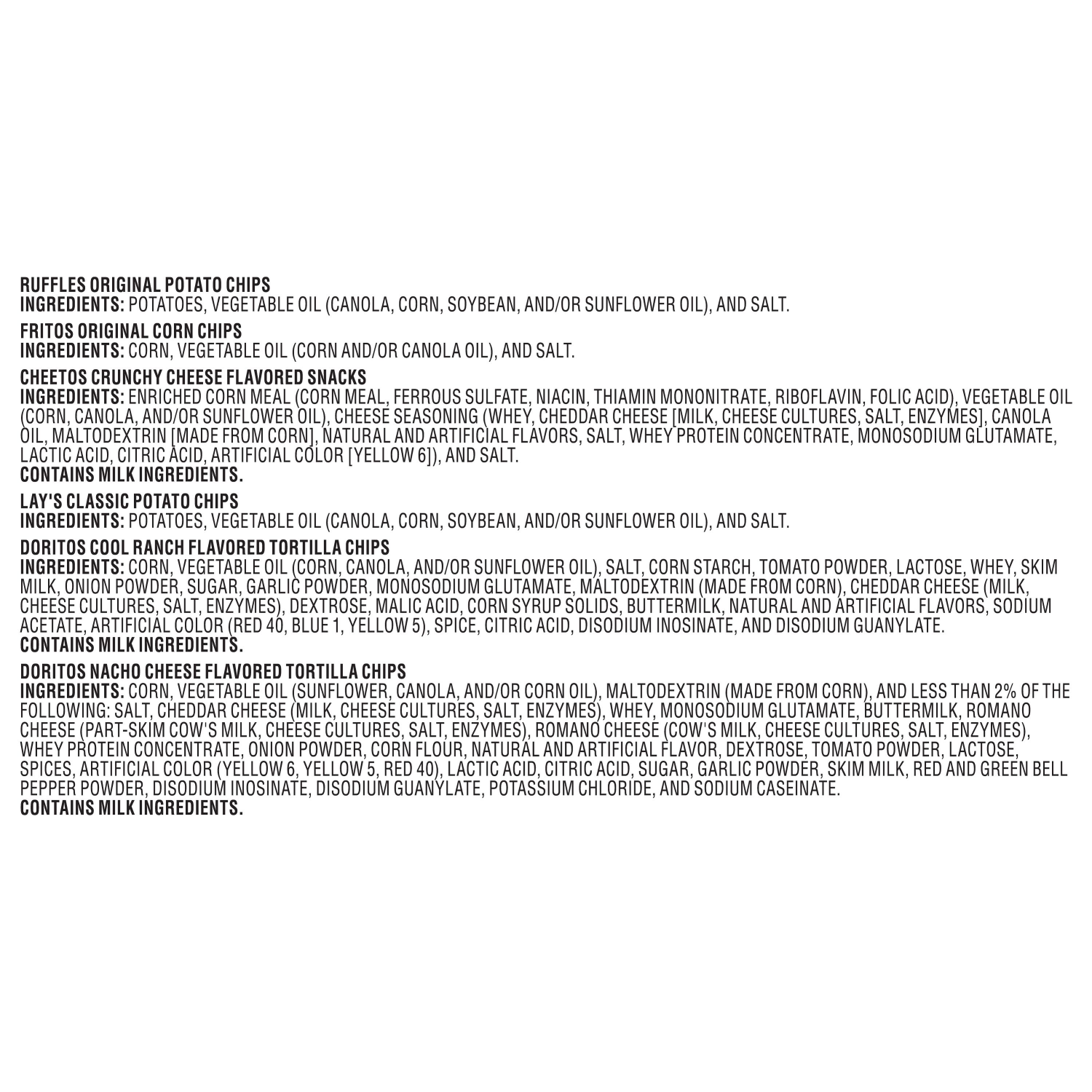 slide 2 of 3, Frito-Lay Snacks Variety Packs Classic Mix 1 Oz, 18 Count, 18 ct