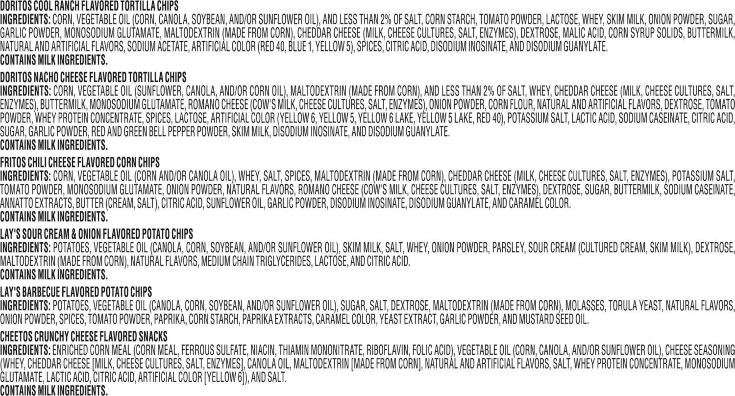 slide 3 of 3, Frito-Lay Snacks Flavor Mix Variety Packs 1 Oz, 18 Count, 18 ct