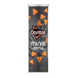 Doritos Minis Tortilla Chips Sweet & Tangy BBQ 5 1/8 Oz