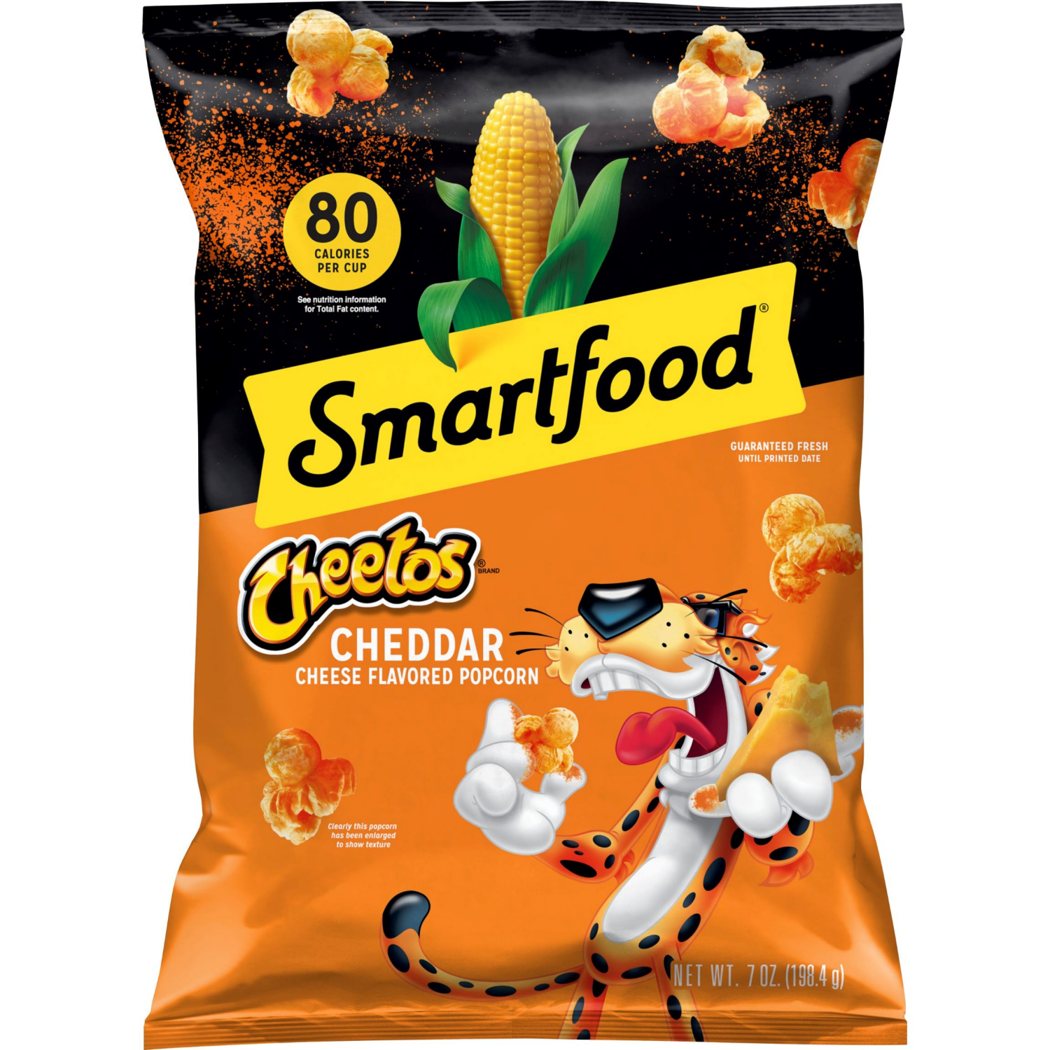 slide 1 of 4, Smartfood Cheetos Popcorn Cheddar Cheese Flavored 7 Oz, 7 oz