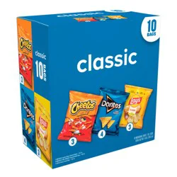 FRITOLAY CALSSICS FLAVORS MIX 10CT