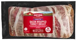 Shady Brook Farms Turketta Bacon Wrapped Turkey Breast - Lb