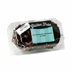 Kowalskis Gluten Free Chocolate Iced Donut 2 Pack