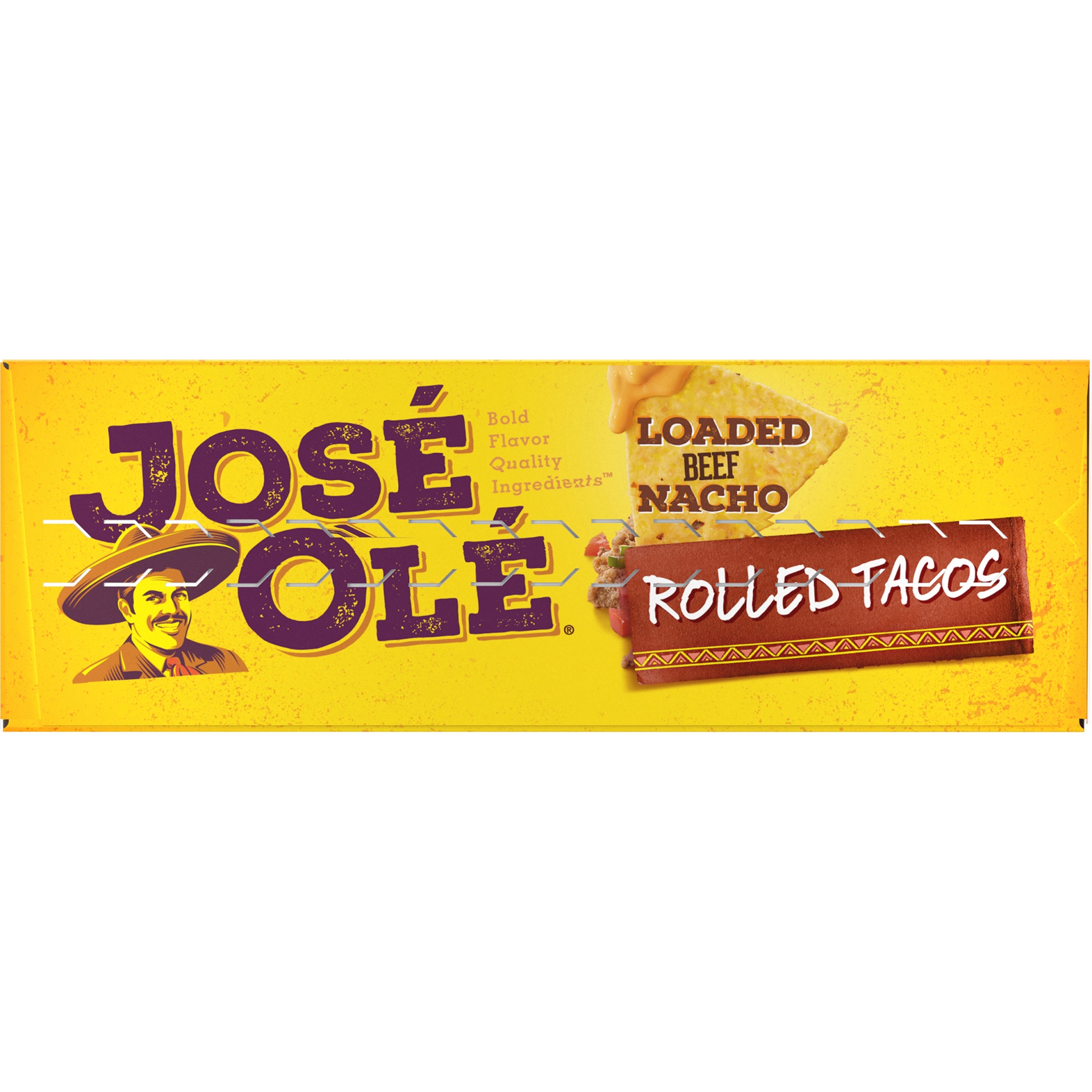 slide 6 of 8, José Olé Loaded Beef Nacho Rolled Tacos, 10 ct; 2 oz