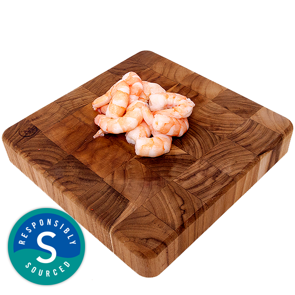 slide 1 of 1, L&B Bulk Large Tail-Off Cooked Shrimp 41-50 Ct, per lb