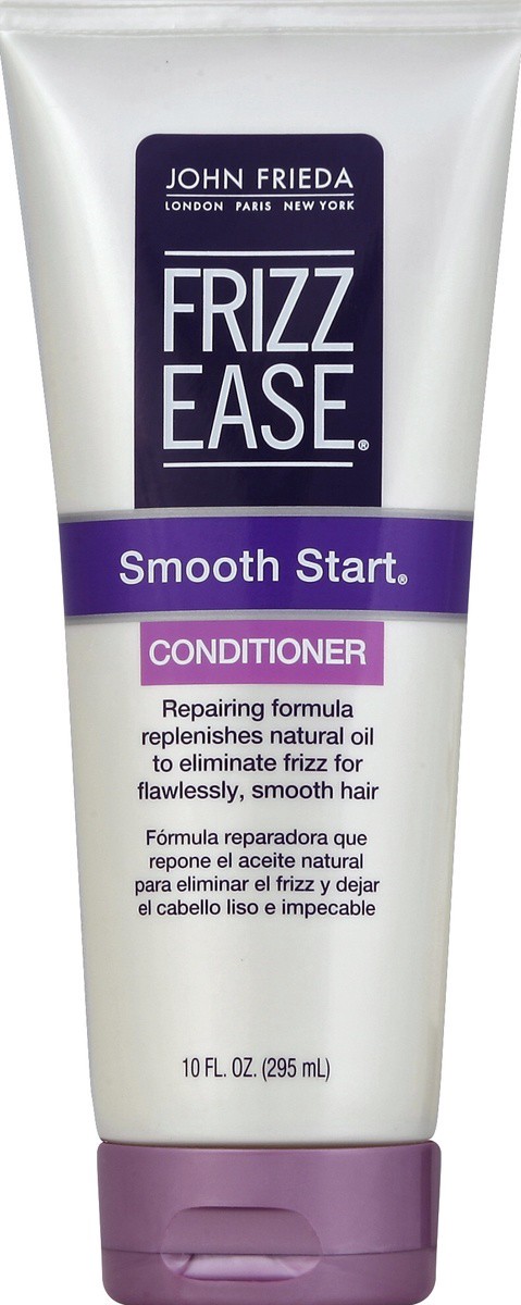 slide 2 of 3, John Frieda Frizz Ease Flawlessly Straight Conditioner, 10 oz