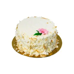 Kowalskis 5-Inch Spring Joy Raspberry Bavarian Coconut Cake