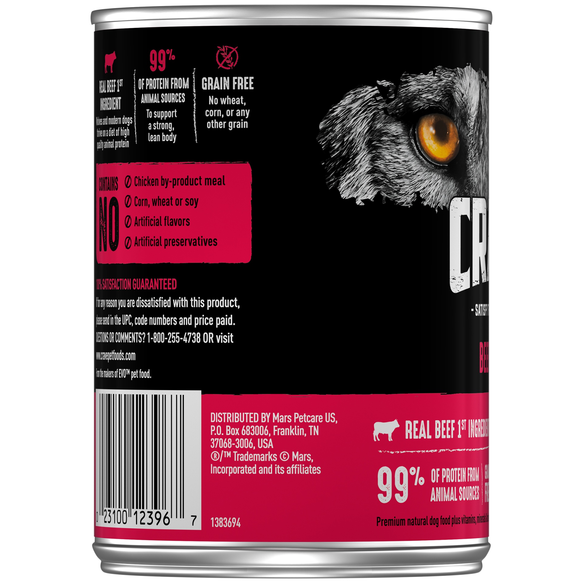 Crave chicken clearance pate dog food