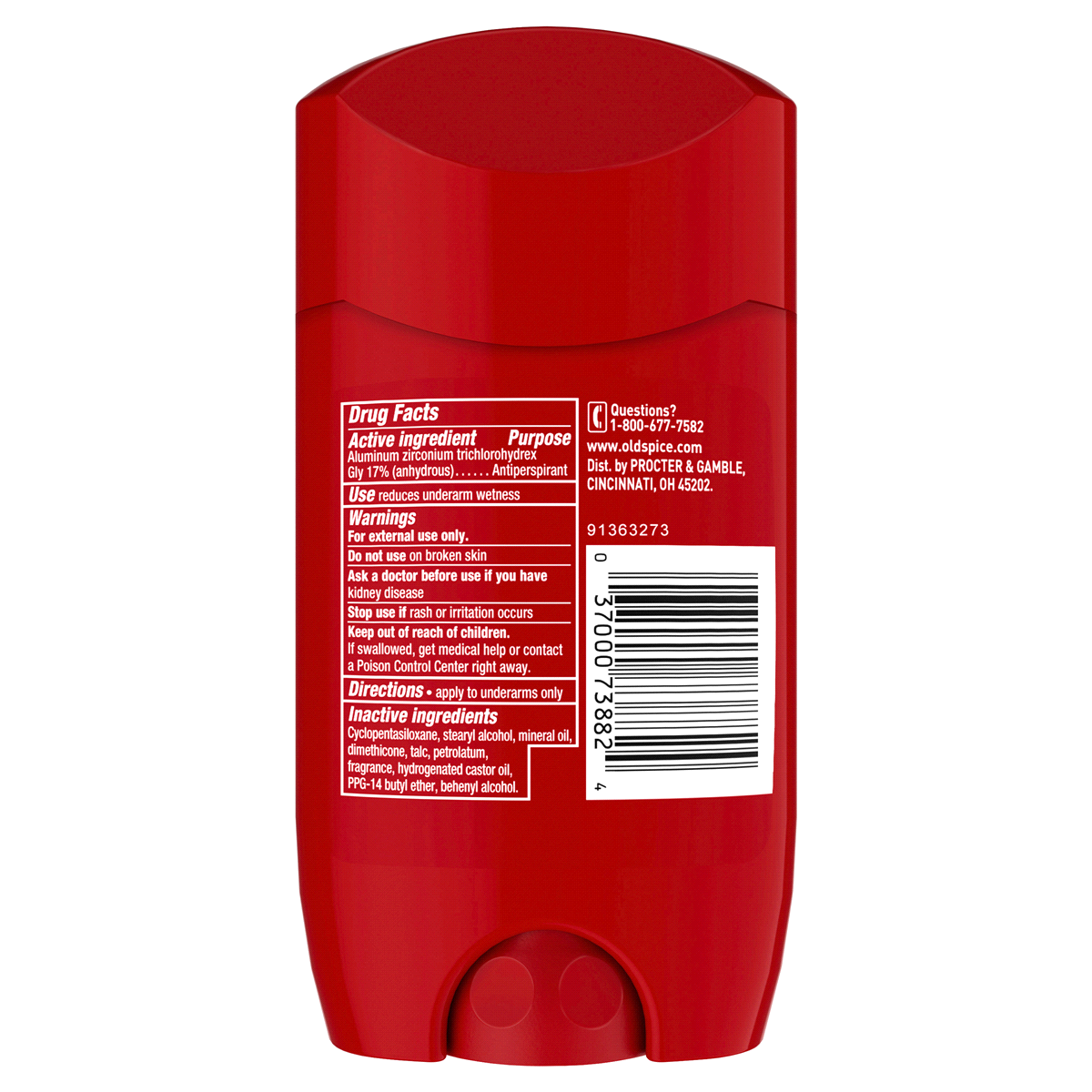 slide 3 of 4, Old Spice Red Collection Nomad Anti-Perspirant & Deodorant, 2.6 oz